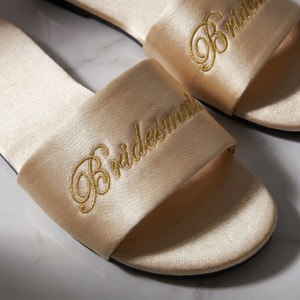Velyra Satin Slippers