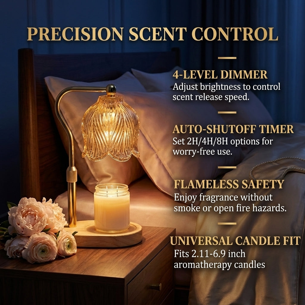 Velyra Glow — Candle Warming Lamp
